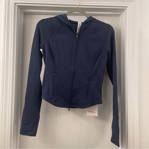 Lululemon Wunder Train Full Zip Jacket Navy - Picture 4 of 7
